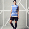 Womans Striped Sleevless Tee