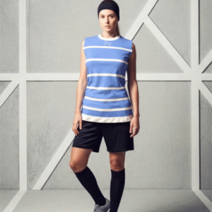 Womans Striped Sleevless Tee