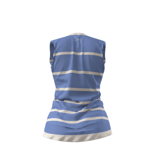 Womans Striped Sleevless Tee - Image 3
