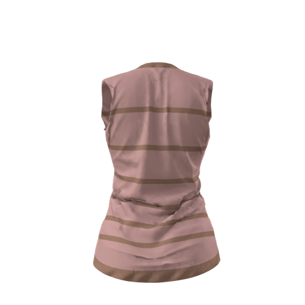 Womans Striped Sleevless Tee - Image 9